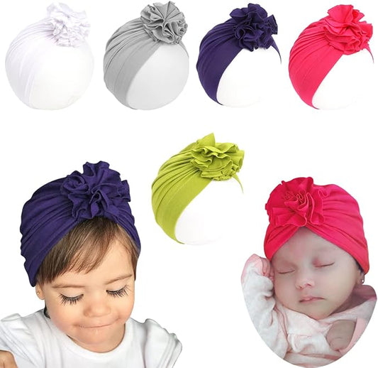 Newborn Baby Hospital Hat Soft Cotton Toddler Kids Girl Head