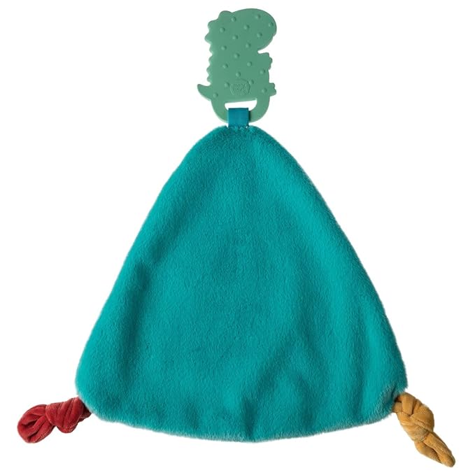 Mary Meyer Chewy Crew Soothing Baby Teether Lovey, 10-Inches