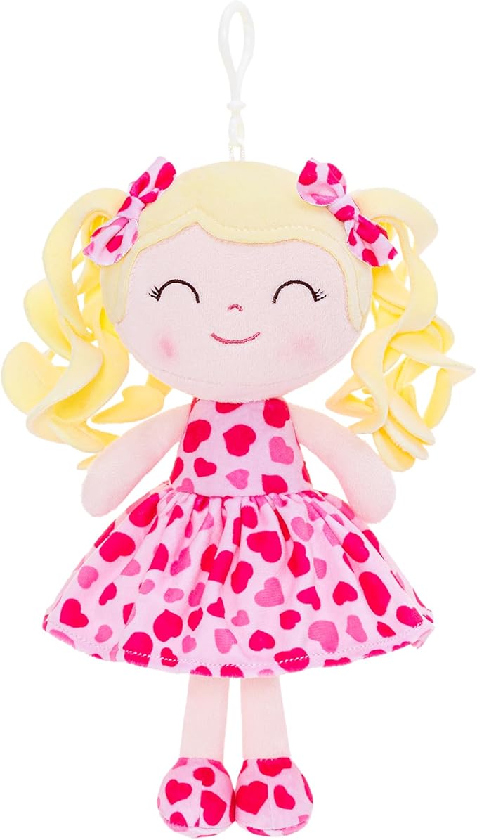 Gloveleya Doll Baby Dolls Soft Rag Doll Baby Girl Gifts 3PC(7)