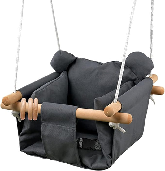 Baby Canvas Hanging Swing Seat Toddler Secure Indoor & Outdoor