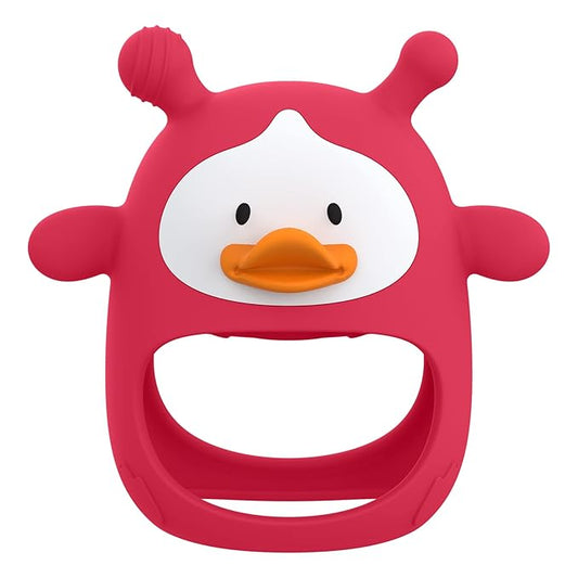 Teething Toys for Babies 0-6 Months, Never Drop Silicone Baby Teether