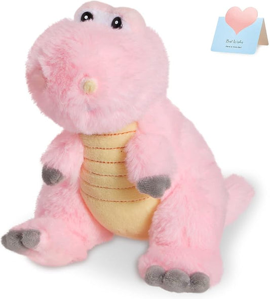 Houwsbaby 8'' T-Rex Dinosaur Stuffed Animal Soft Plush Toy Gift