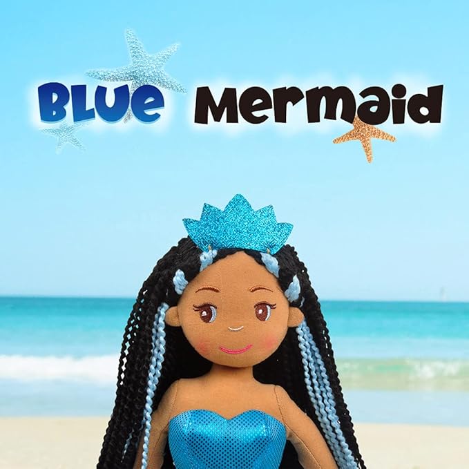 Linzy Toys,Aria Mermaid Doll 18" Mermaid (89002)