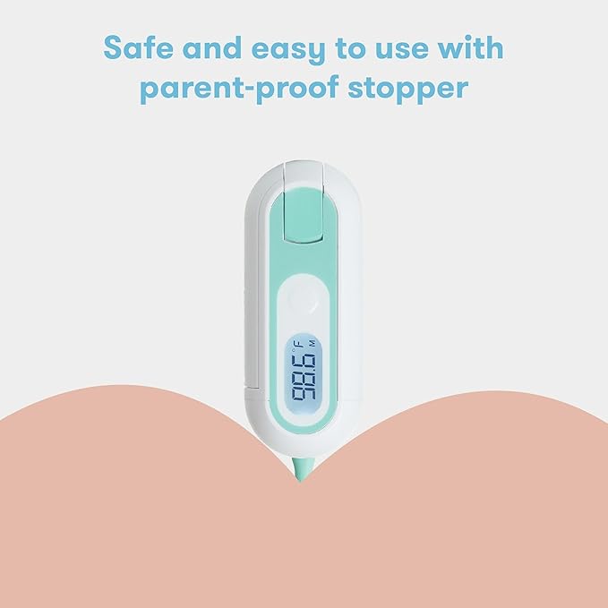 Frida Baby 3-in-1 True Temp Digital Thermometer for Fevers: Babies