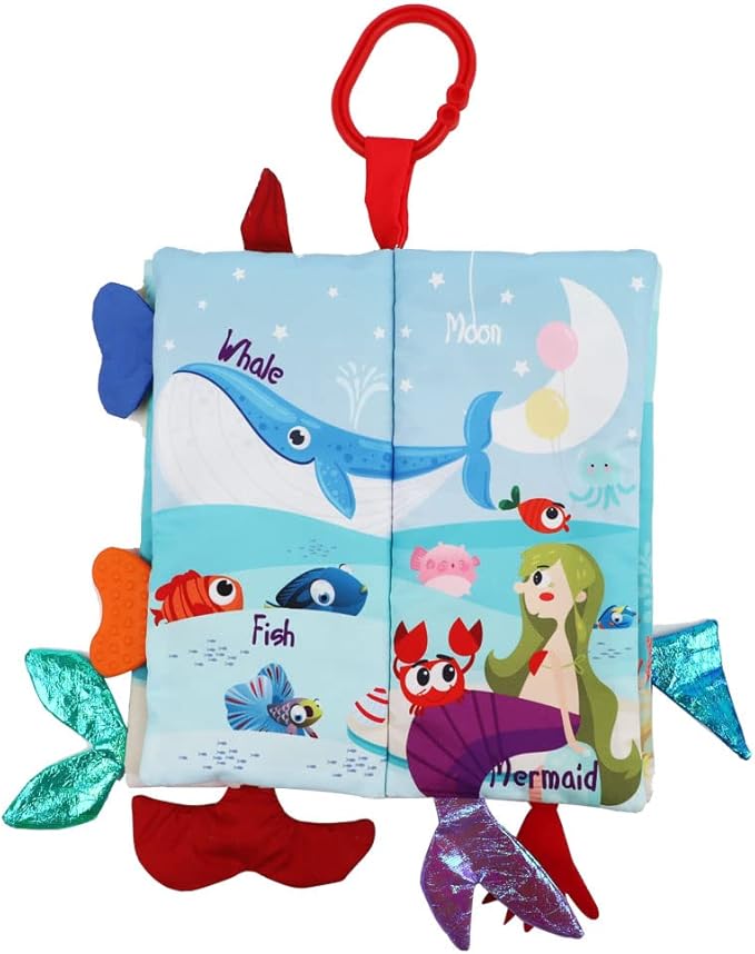 Baby Books 0-6 Months Mermaid Baby Books 6 to 12 0-3 Months 6-12-18 Months