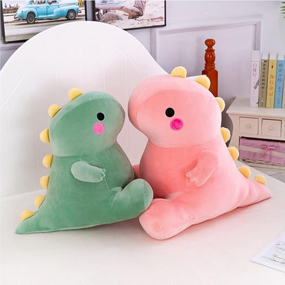 Cute Dinosaur Plush Toys, Fat Dinosaur Stuffed Animals Toys Dolls (Pink,23in)