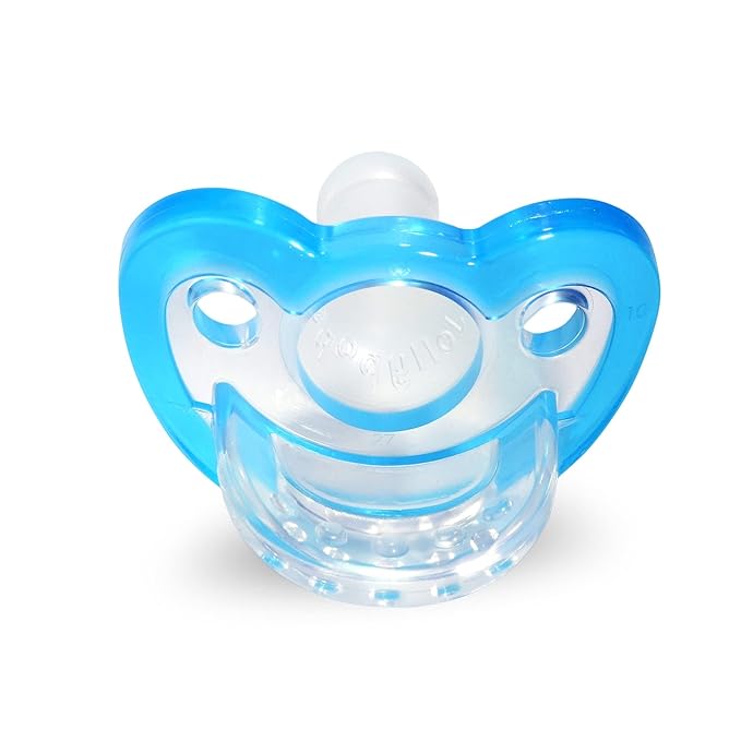 RaZbaby JollyPop Newborn Pacifier 0-3 Months - Soft, BPA-Free Silicone 2