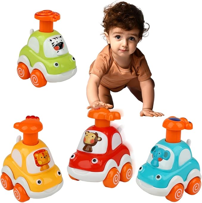 Toy Cars for 1 2 3 Year Old Boys |Push and Go Cars for 1 Year Old Boy Gifts 12-18 Months |1st Birthday