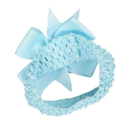 20PCS Baby Girl Bow Headbands,Turban Bows Headbands
