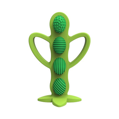 Dr. Brown's Flexees Pink Bunny Silicone Teether and Peapod Teether