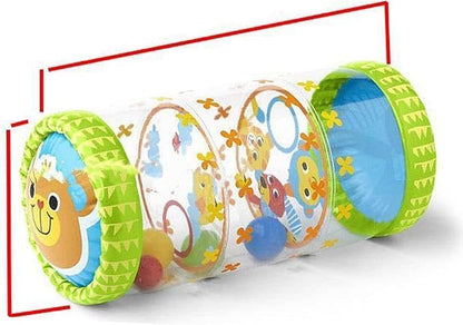 Infant Inflatable Roller PVC Early Development Crawling Toys, with Balls 3 Months 3 Years