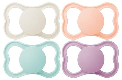 MAM Air Matte Pacifiers, for Sensitive Skin 16+ Months, 4 Count