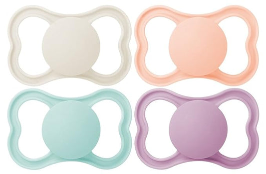 MAM Air Matte Pacifiers, for Sensitive Skin 16+ Months, 4 Count