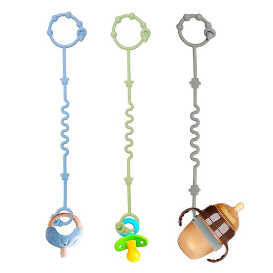 Toy Straps for Baby,RTMOK Silicone Setpacifier Clip
