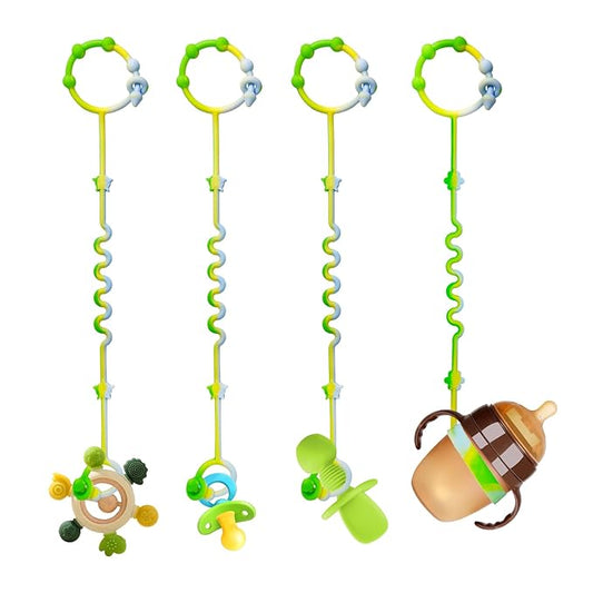 Toy Straps for Baby,RTMOK Silicone Setpacifier Clip