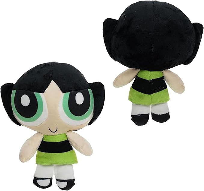3Pcs 22cm/8inch Movie Cartoon Police Girl Plush Stuffed Doll Anime