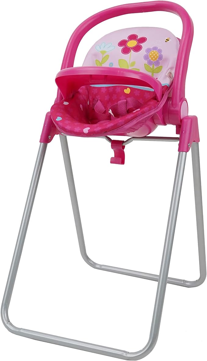 509 Crew Garden Doll 3-in-1 Feed n Swing Combo Play Set - Kids Pretend Play, Converts to Highchair 3+