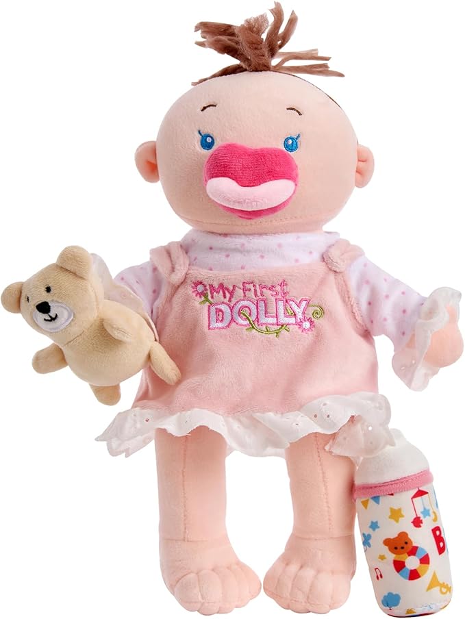 12" Soft Baby Doll Set，My First Baby Doll ，for Ages 1 Year