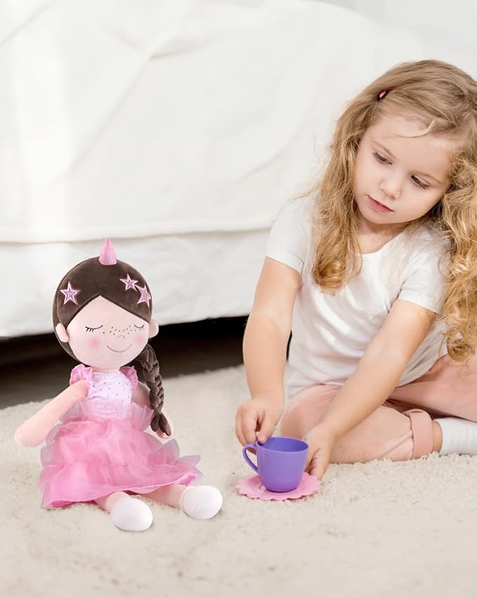 GAGAKU Soft Baby Doll Toys (16''), My First Baby Rag 1 Year