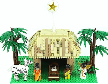 African Nativity International Series - Block Building Christmas Nativity Set 12+ (603