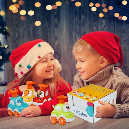 Toy Cars for 1 2 3 Year Old Boys |Push and Go Cars for 1 Year Old Boy Gifts 12-18 Months |1st Birthday