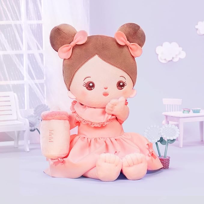 OUOZZZ 13" Soft Baby Doll Gift Set - First Baby