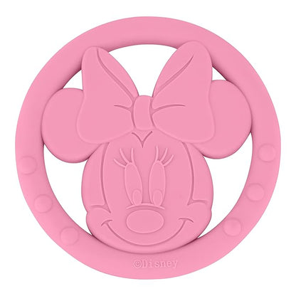 Cudlie Disney Silicone Teether Toy Set for Infants, Food Grade and BPA Free Teethers for Babies 6-12 Months 2-Pack Teether
