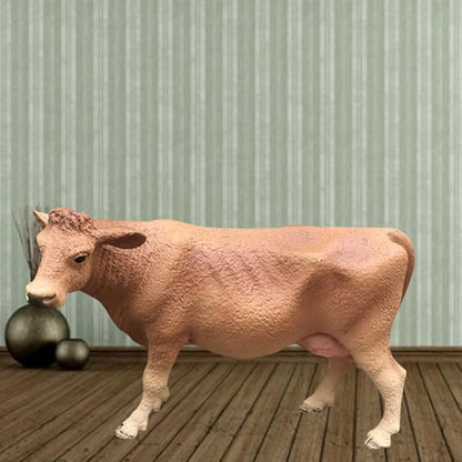 ibasenice Cows Figures, Cow and Calf Toys Farm Animal Toys