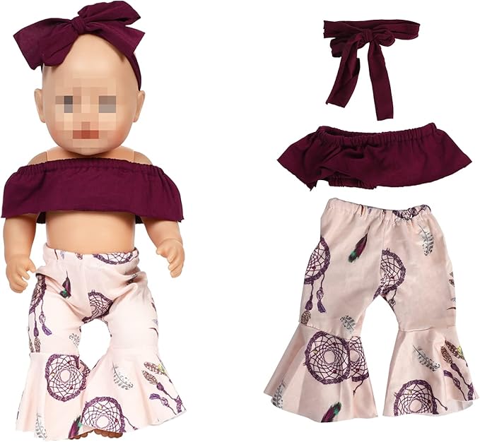 SOTOGO 8 Sets Doll Clothes Outfits for 14 to 17 15 Inch 18 Inch