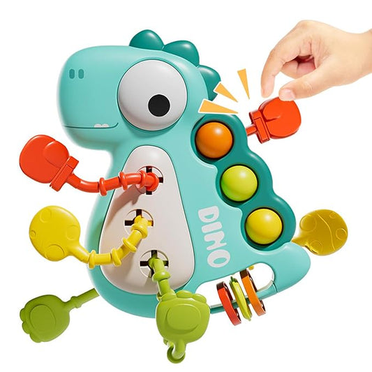 Montessori Toy for Baby 18+ Months, Cute Dinosaur Baby Sensory