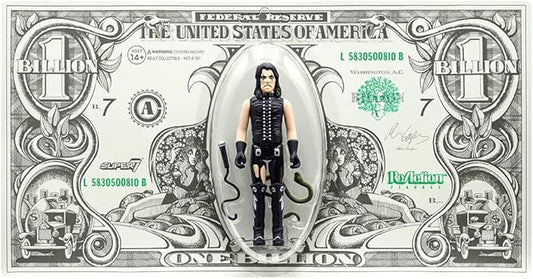 SUPER7 Alice Cooper Billion Dollar Babies Reaction Figure