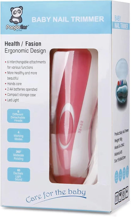 PandaEar Baby Nail Trimmer, Electric Baby Nail Clippers Safe Baby 6 Replacement