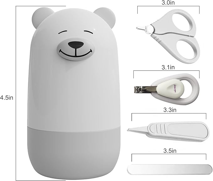 Baby Nail Clippers Set for Newborn,Infant Nail kit for New Parents Gift