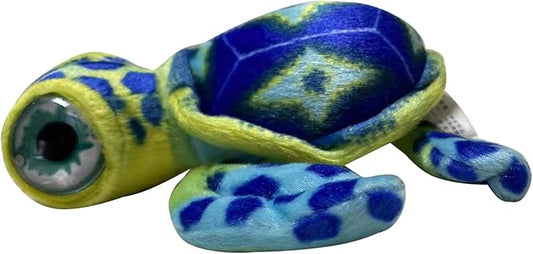Cuddly Emulation Sea Turtle Soft Stuffed Animals Toys Doll,Tortoise Plushie Toys and Best Gifts for Baby Toys (Blue 7 ")
