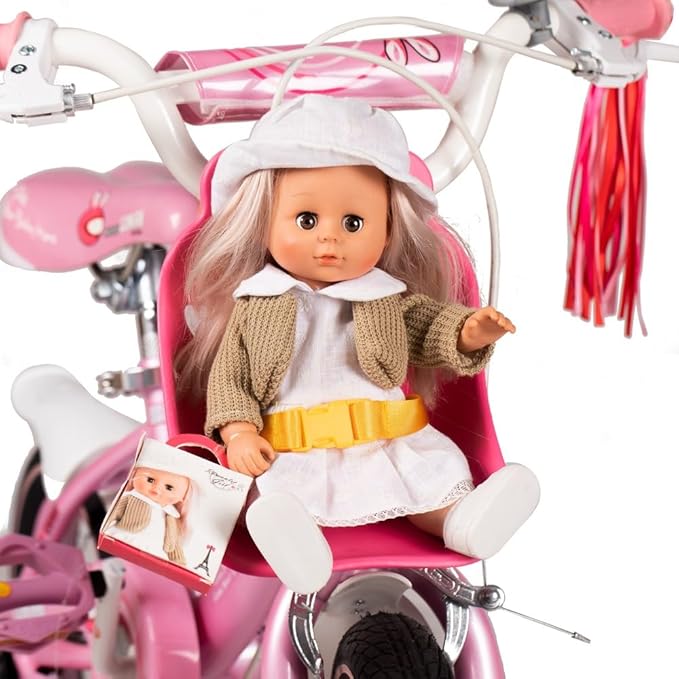 JOYSTAR Baby Doll Carrier for Toddler Bike Front Doll Bike