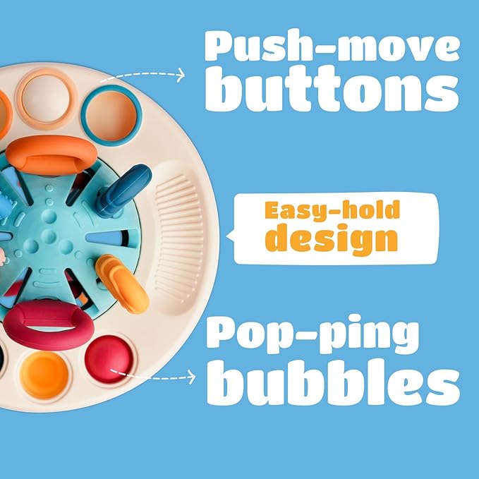 LiKee Montessori Toys for Baby 1+ Years Old, Sensory Development Toys for Toddlers 1-3 18+ Months,