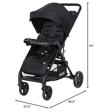 Baby Trend Passport® Carriage Stroller, Ultra Black