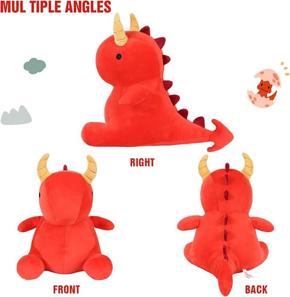 Ditucu Cute Dinosaur Plush Dragon Stuffed Animals Toys Dolls Soft 10 inch