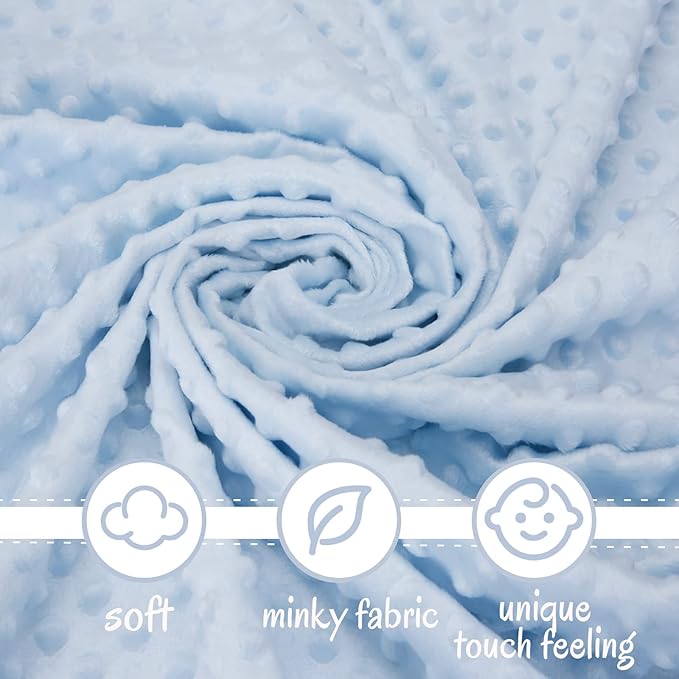 Pro Goleem Teddy Bear Lovey Baby Security Blanket for Boys 16 Inch