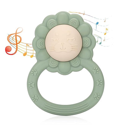 Socub Silicone Baby Teething Toy for Babies 3-6, 12 18 Months