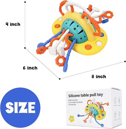 Baby Toys Silicone Suction Cup Toy for High Chair Toddler 6 12 1 Year