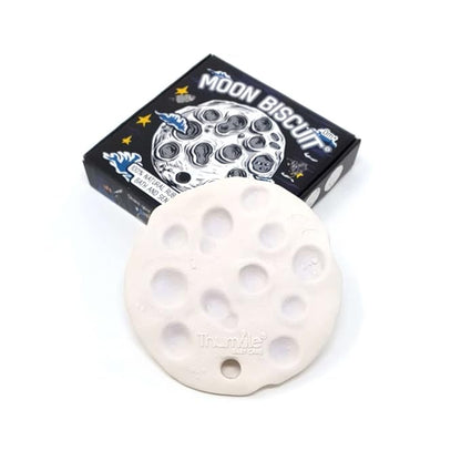 Moon Biscuit Natural Rubber Baby Toy for Teething, Bath time