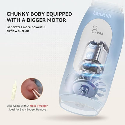 Hospital-Grade Nasal Aspirator for Baby, Automatic Toddler Nose Sucker