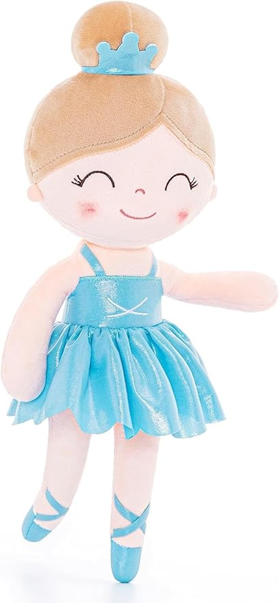 Gloveleya Baby Doll Ballerina Girl Gift Ballerina Plush Soft Doll 13 Inch