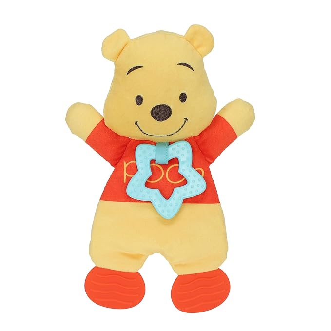 Disney Baby Winnie The Pooh Sensory Blanky with Crinkle and