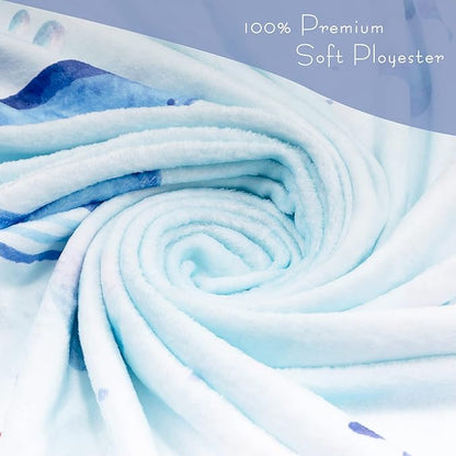 Baby Milestone Blanket| Original Design Baby Monthly Milestone Blanket Boy Girl 60'x40' Ocean