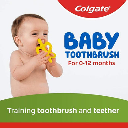 Colgate Baby Toothbrush and Teether, BPA Free ├ó?¼ŌĆ? Count (Pack 2)