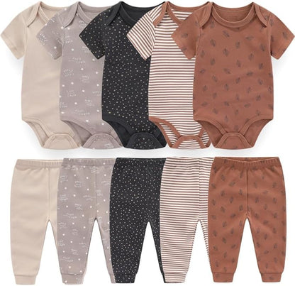 Kiddiezoom Unisex Baby Layette Essentials Giftset Clothing Set 19-Piece For Newborn Baby