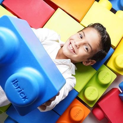 50 Pieces Jumbo Foam Blocks for Construction. Fun, Creative