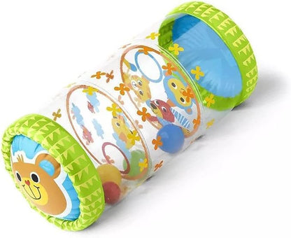 Infant Inflatable Roller PVC Early Development Crawling Toys, with Balls 3 Months 3 Years